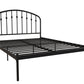 DHP Narla Metal Platform Bed Frame, Full, Black - Black - Full