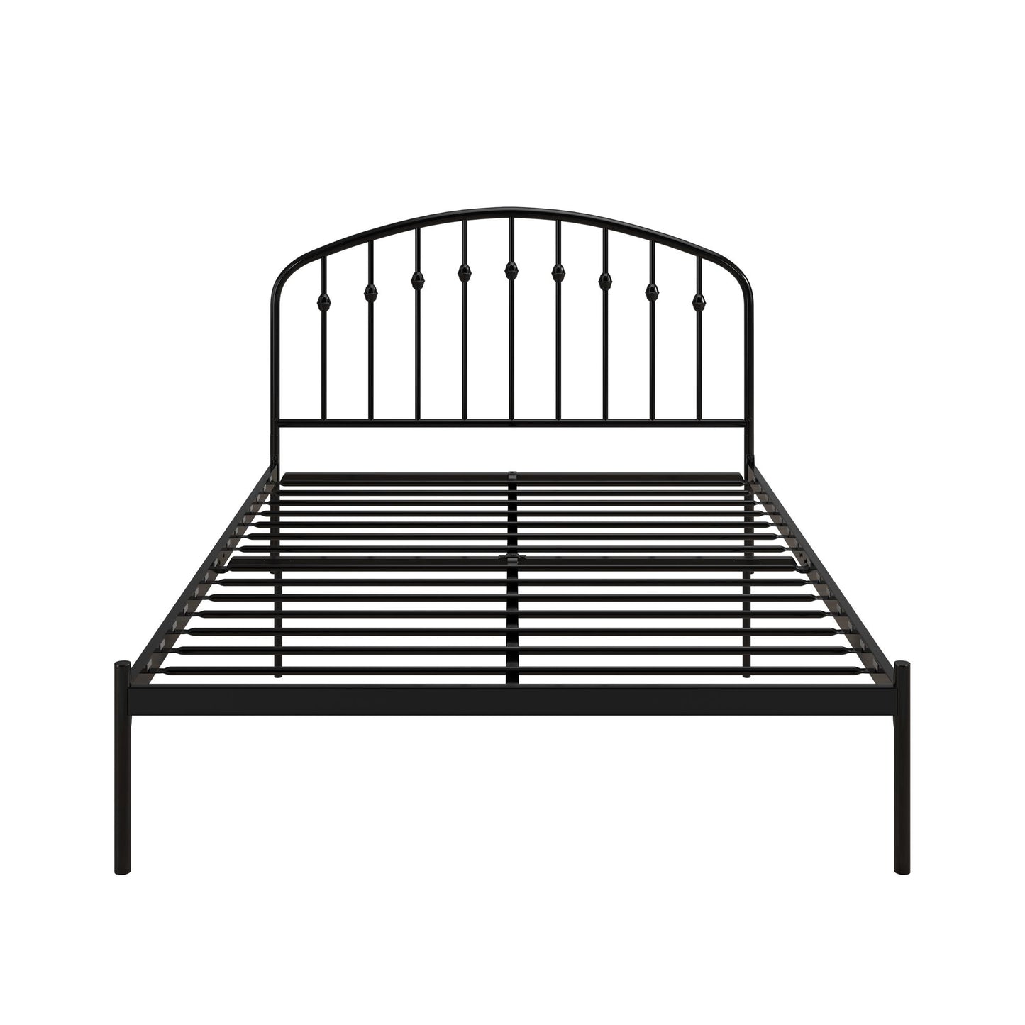 DHP Narla Metal Platform Bed Frame, Full, Black - Black - Full