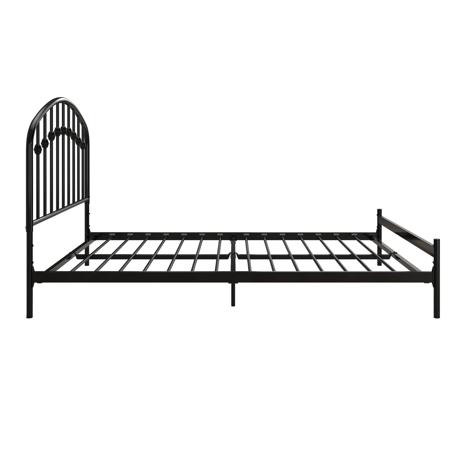 DHP Narla Metal Platform Bed Frame, Full, Black - Black - Full