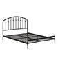 DHP Narla Metal Platform Bed Frame, Full, Black - Black - Full