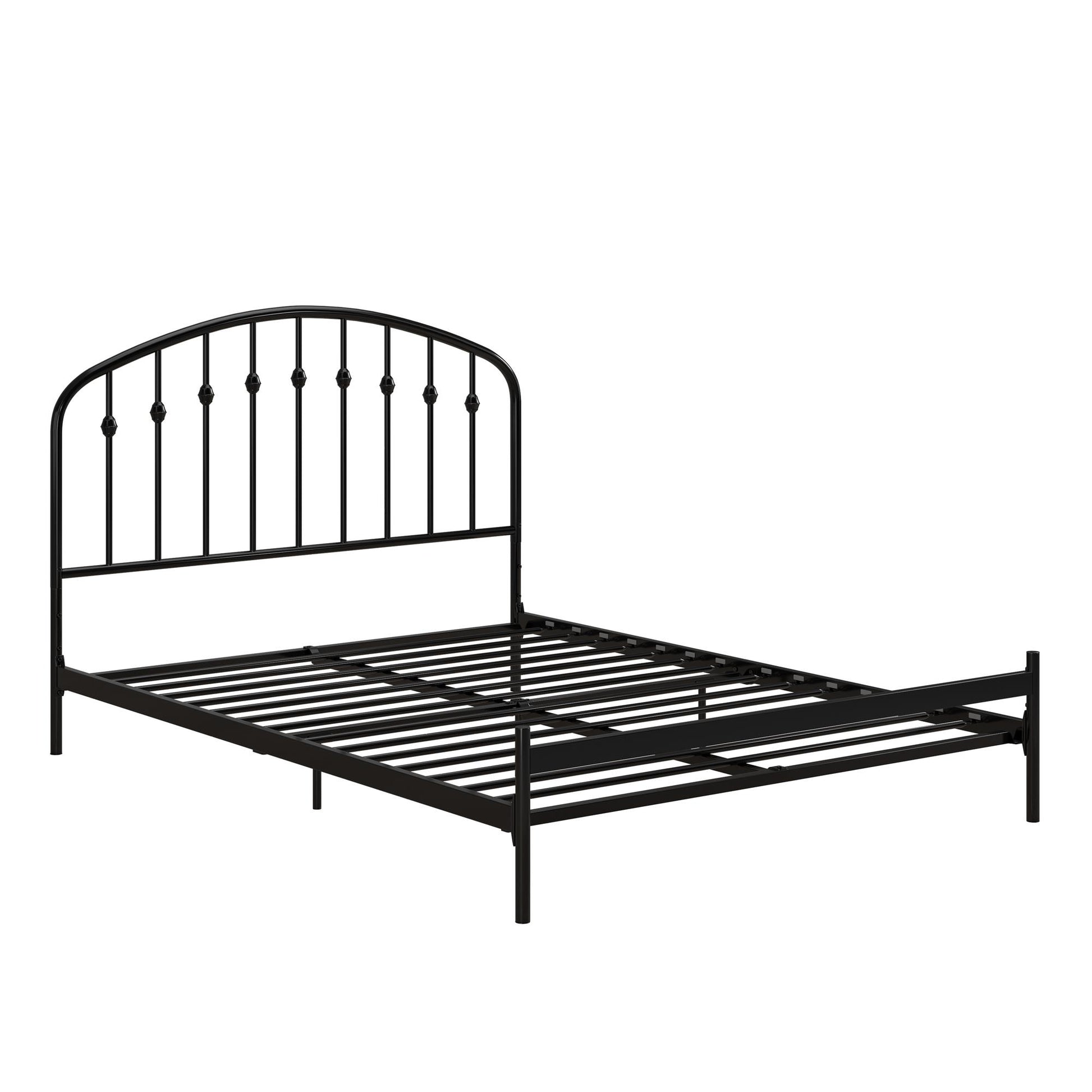 DHP Narla Metal Platform Bed Frame, Full, Black - Black - Full