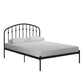 DHP Narla Metal Platform Bed Frame, Full, Black - Black - Full