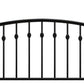 DHP Narla Metal Platform Bed Frame, Queen, Black - Black - Queen