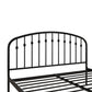 DHP Narla Metal Platform Bed Frame, Queen, Black - Black - Queen