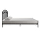 DHP Narla Metal Platform Bed Frame, Queen, Black - Black - Queen