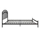 DHP Narla Metal Platform Bed Frame, Queen, Black - Black - Queen