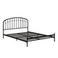 DHP Narla Metal Platform Bed Frame, Queen, Black - Black - Queen