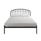 DHP Narla Metal Platform Bed Frame, Queen, Black - Black - Queen