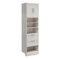 Elba 2 Door 2 Drawer Modular Closest Unit - Ivory Oak