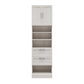 Elba 2 Door 2 Drawer Modular Closest Unit - Ivory Oak