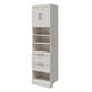 Elba 2 Door 2 Drawer Modular Closest Unit - Ivory Oak
