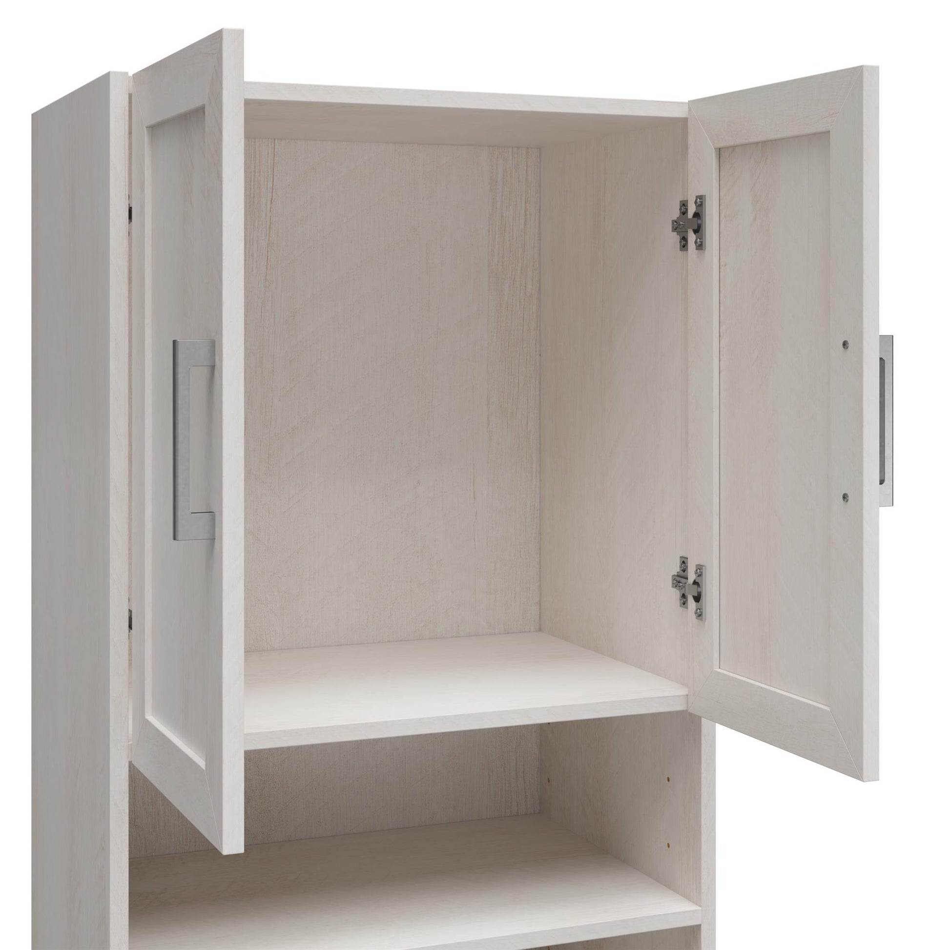 Elba 2 Door 2 Drawer Modular Closest Unit - Ivory Oak