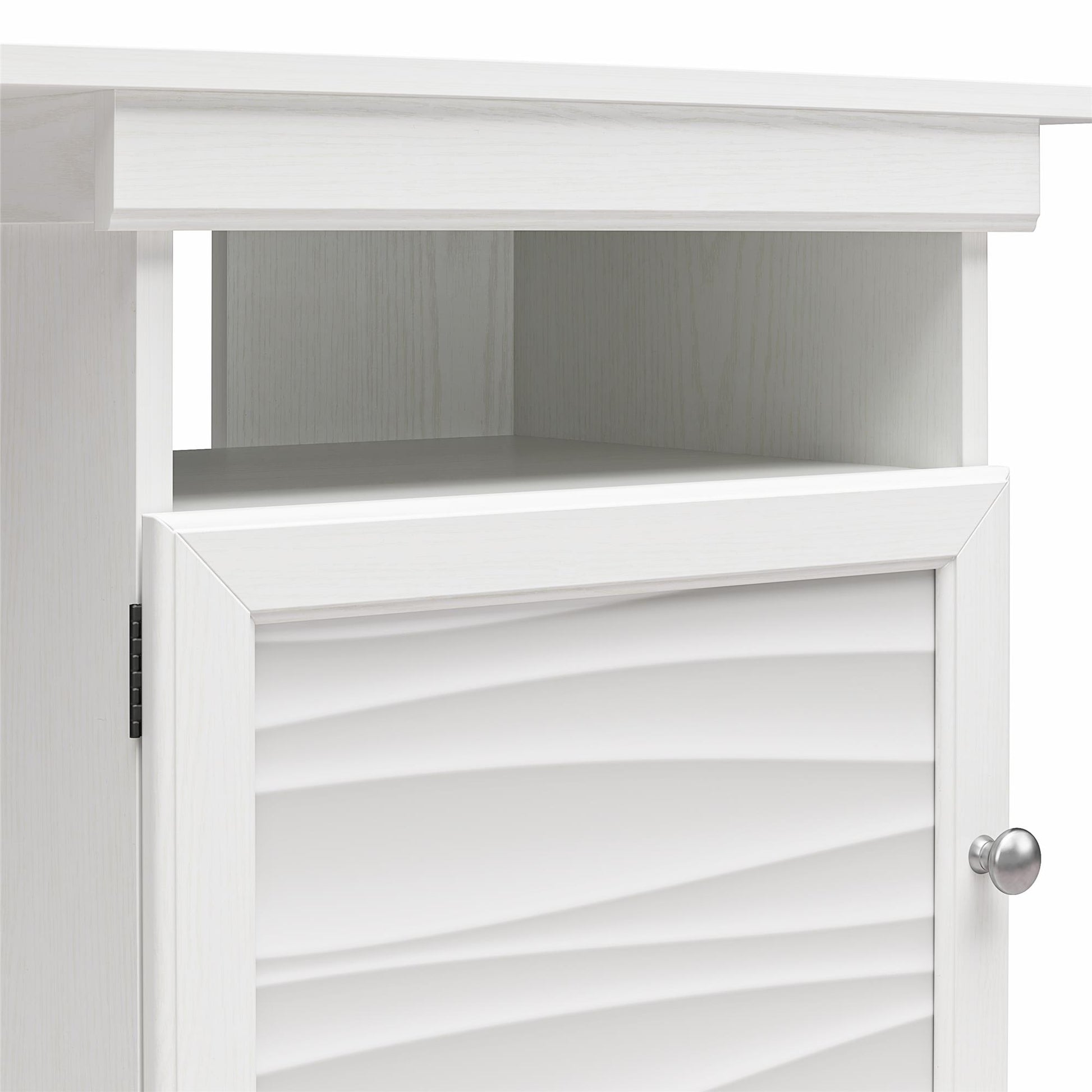 Flipper™ 10/20 Gallon Aquarium Stand - Ivory Oak Faux Wave