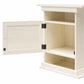 Flipper™ 10/20 Gallon Aquarium Stand - Ivory Oak Faux Rattan