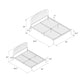 DHP Narla Metal Platform Bed Frame, Queen, Black - Black - Queen