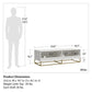 Charlie Kids TV Stand with Open Storage for TVs up to 60in - White