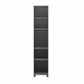 Kendall 16 Inch Multipurpose Storage Cabinet with 5 Shelves - Gray