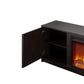 Bartow Electric Fireplace TV Stand - Espresso