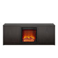 Bartow Electric Fireplace TV Stand - Espresso