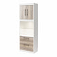 Single Side Cabinet Glass Shelf LED Lighting - Ironwood
