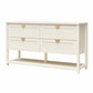 Primrose Wide Dresser - Ivory Oak