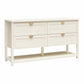 Primrose Wide Dresser - Ivory Oak