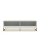 Charlie Kids TV Stand with Open Storage for TVs up to 60in - White