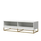 Charlie Kids TV Stand with Open Storage for TVs up to 60in - White