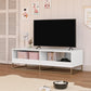 Charlie Kids TV Stand with Open Storage for TVs up to 60in - White
