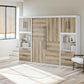 Single Side Cabinet Glass Shelf LED Lighting - Ironwood