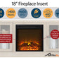 Bartow Electric Fireplace TV Stand - Espresso