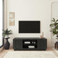 Greenwich TV Stand - Black Oak