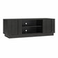 Greenwich TV Stand - Black Oak