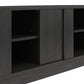 Greenwich TV Stand - Black Oak
