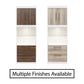 Single Side Cabinet Glass Shelf LED Lighting - Ironwood