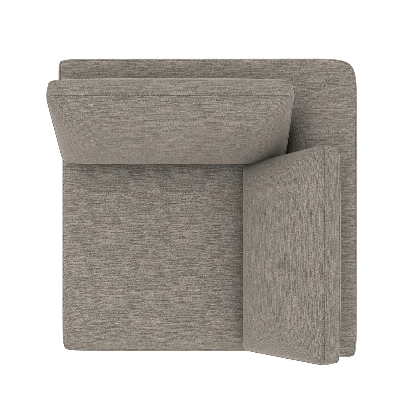 York Modular Corner Chair - Taupe