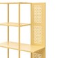 Annie Retro Bookcase - Sunlight Yellow
