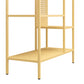 Annie Retro Bookcase - Sunlight Yellow
