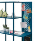 Annie Retro Bookcase - Moroccan Blue