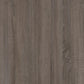 Landon Retro Bookcase with 4 Fabric Bins with Wood Grain Fronts - Distressed Gray Oak
