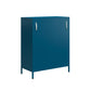 Annie Retro Short 2 Door Cabinet - Moroccan Blue