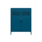 Annie Retro Short 2 Door Cabinet - Moroccan Blue