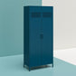 Annie Retro Tall 2 Door Cabinet - Moroccan Blue