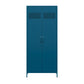 Annie Retro Tall 2 Door Cabinet - Moroccan Blue