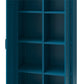 Annie Retro Tall 2 Door Cabinet - Moroccan Blue