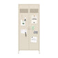 Annie Retro Tall 2 Door Cabinet - Parchment