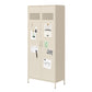 Annie Retro Tall 2 Door Cabinet - Parchment
