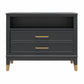 Westerleigh Wide Nightstand - Black