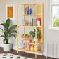 Annie Retro Bookcase - Sunlight Yellow