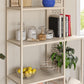 Annie Retro Bookcase - Parchment